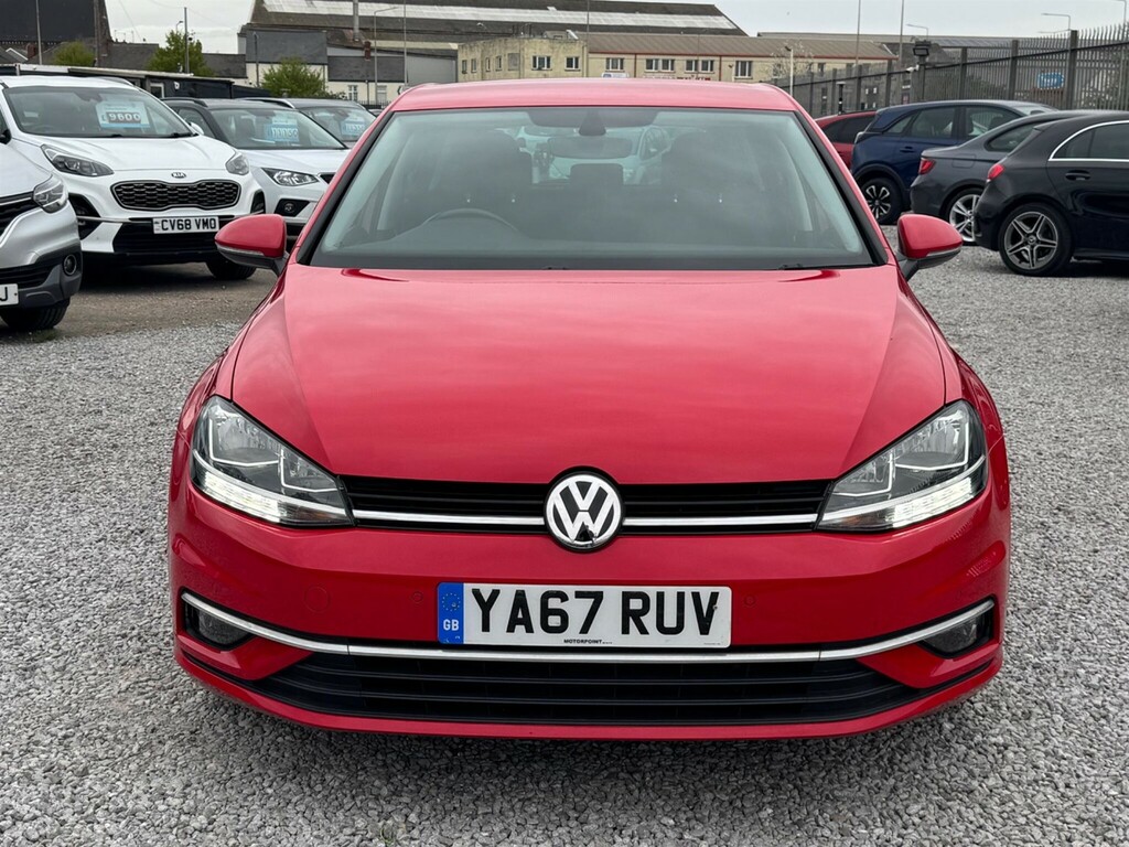 Volkswagen Golf 1.6 Tdi Bluemotion Tech Gt Dsg Euro 6 Ss YA67RUV Red #5