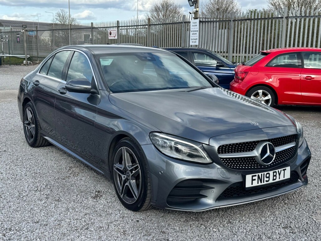 Mercedes-Benz C Class 2.0 Amg Line Premium G-tronic Euro 6 Ss Grey