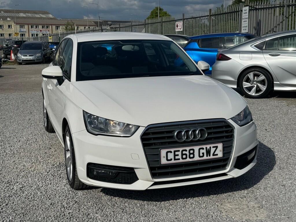 Audi A1 1.6 Tdi Sport Sportback Euro 6 Ss Nav CE68GWZ White #3
