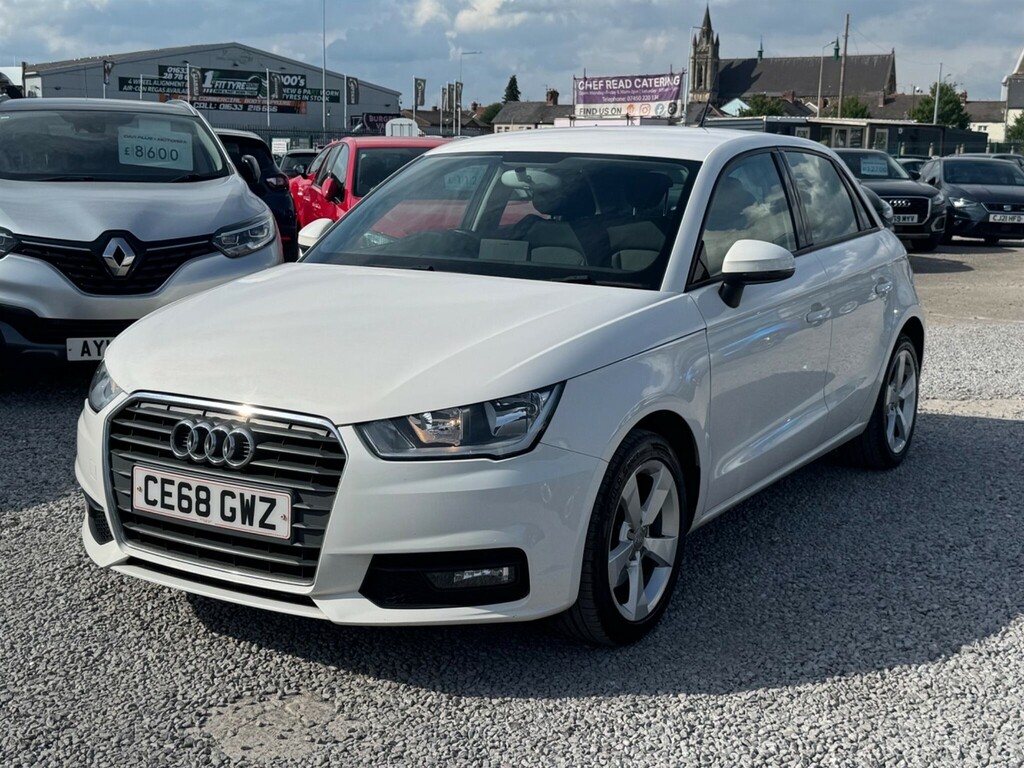 Audi A1 1.6 Tdi Sport Sportback Euro 6 Ss Nav CE68GWZ White #6