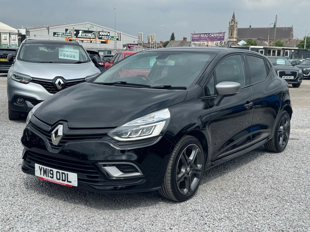 Renault Clio 1.5 Dci Gt Line Euro 6 Ss YM19ODL Black #6