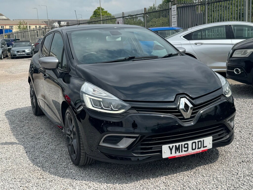 Renault Clio 1.5 Dci Gt Line Euro 6 Ss YM19ODL Black #3