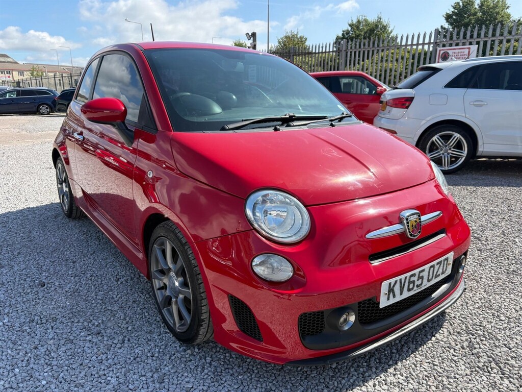 Abarth 595 1.4 T-jet Euro 6 KV65OZD Red #5