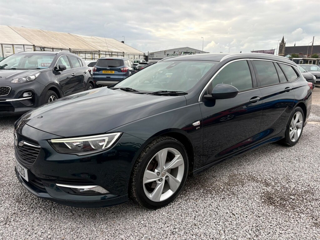 Vauxhall Insignia 2.0 Turbo D Blueinjection Sri VX Line Nav Sports T FV18SZO Green #2