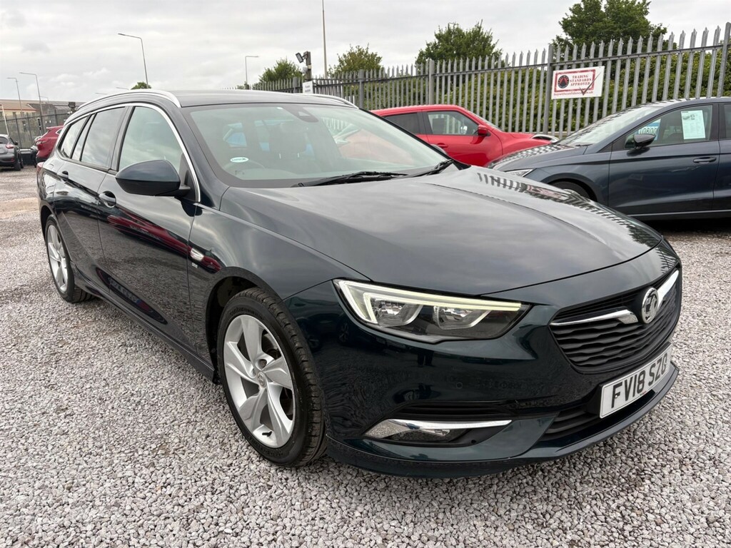 Vauxhall Insignia 2.0 Turbo D Blueinjection Sri VX Line Nav Sports T FV18SZO Green #4