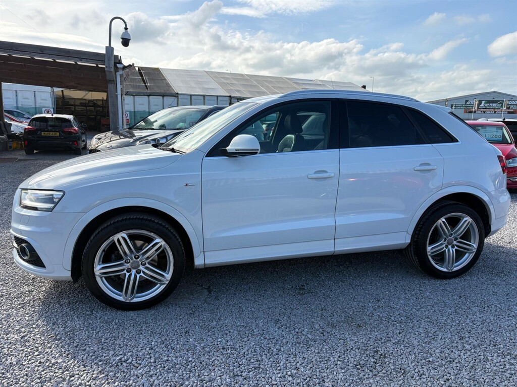 Audi Q3 2.0 Tdi S Line Plus S Tronic Quattro Euro 5 Ss PE64WVA White #5
