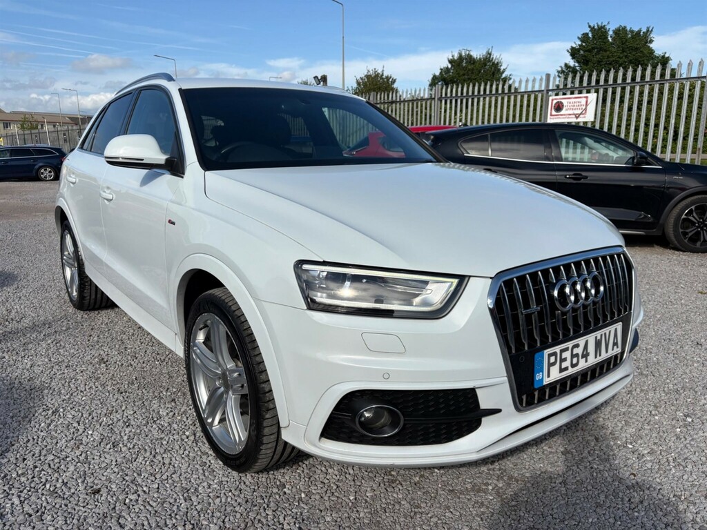 Audi Q3 2.0 Tdi S Line Plus S Tronic Quattro Euro 5 Ss PE64WVA White #3