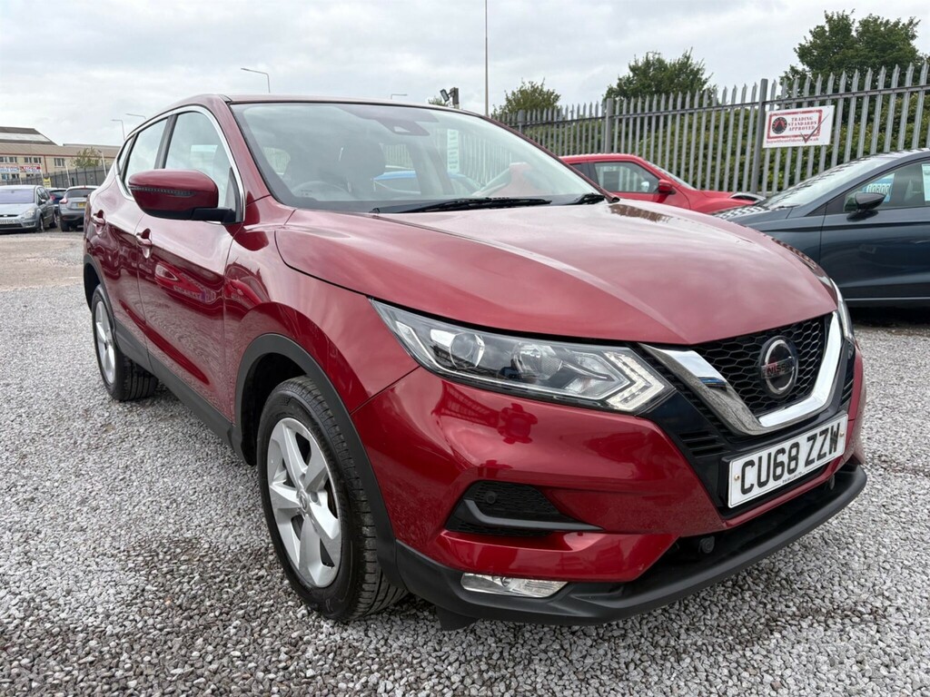 Nissan Qashqai 1.5 Dci Acenta Premium Euro 6 Ss CU68ZZW Red #5