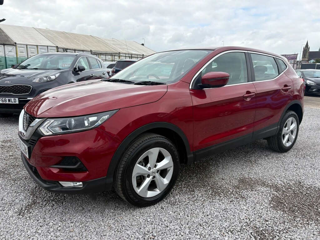 Nissan Qashqai 1.5 Dci Acenta Premium Euro 6 Ss CU68ZZW Red #3