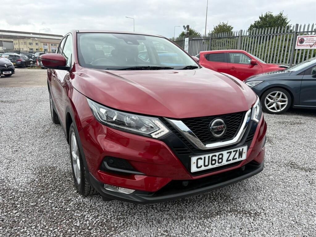 Nissan Qashqai 1.5 Dci Acenta Premium Euro 6 Ss CU68ZZW Red #6