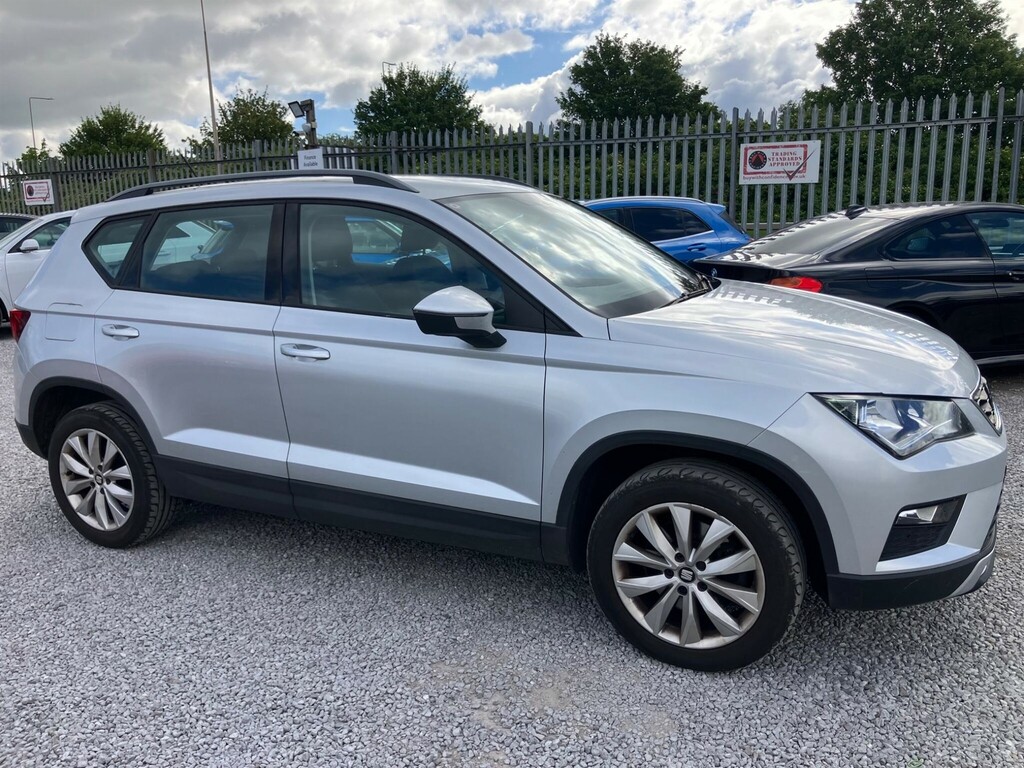 Seat Ateca 1.0 Tsi Ecomotive Se Euro 6 Ss WG17OMR Silver #4