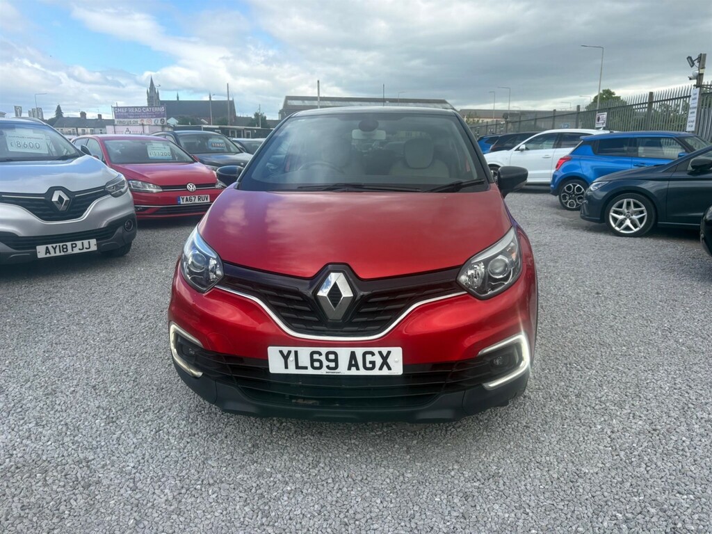 Renault Captur 0.9 Tce Energy Iconic Euro 6 Ss YL69AGX Red #3