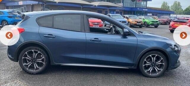 Ford Focus 1.0T Ecoboost Active X Euro 6 Ss Blue