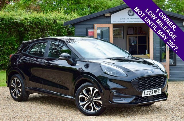 Ford Puma 1.0T Ecoboost Mhev St-line Suv Hybrid M Black
