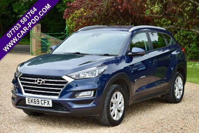 Hyundai Tucson 1.6 Gdi Se Nav Suv Euro 6 S S EK69CFX Blue #3