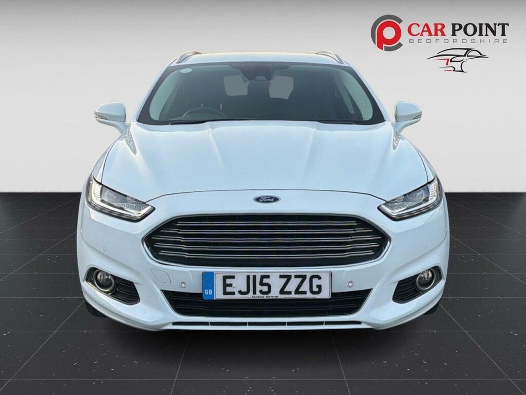 Ford Mondeo Estate 2.0T Ecoboost Titanium Euro 6 Ss White #2