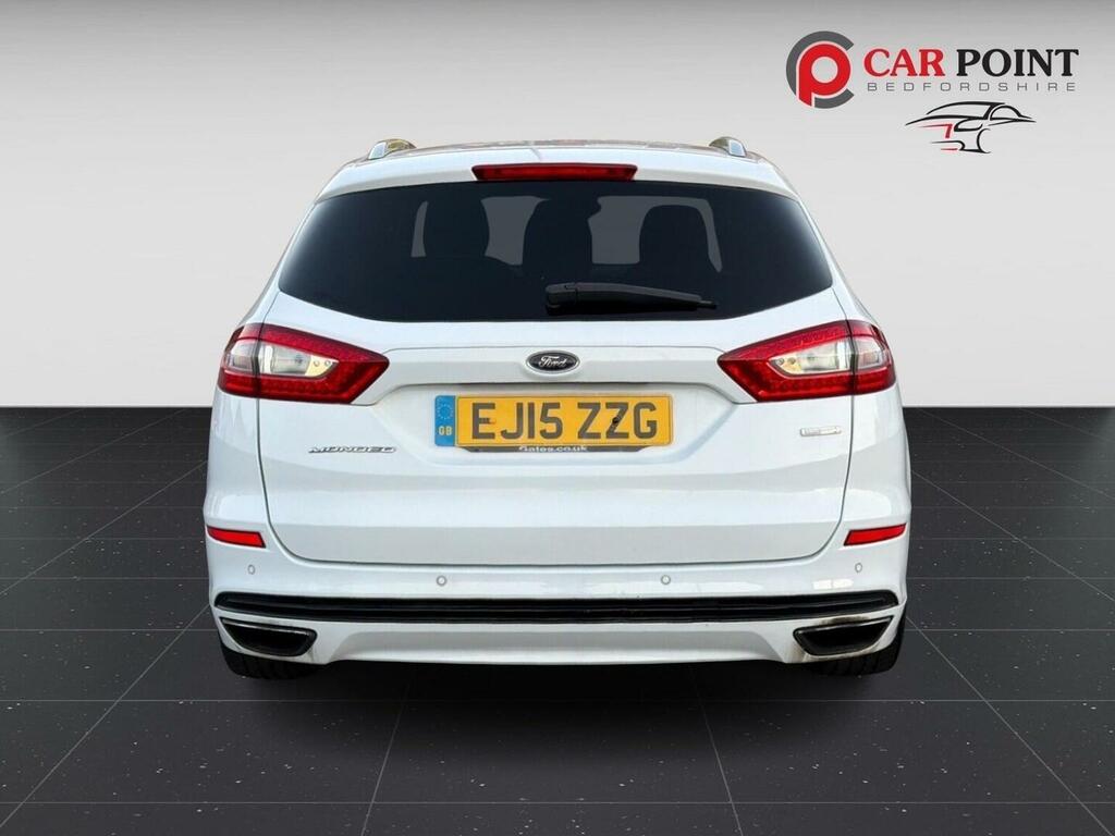 Ford Mondeo Estate 2.0T Ecoboost Titanium Euro 6 Ss White #6