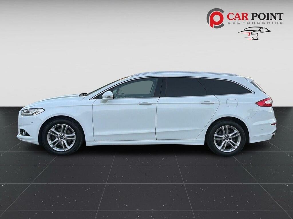 Ford Mondeo Estate 2.0T Ecoboost Titanium Euro 6 Ss White #4