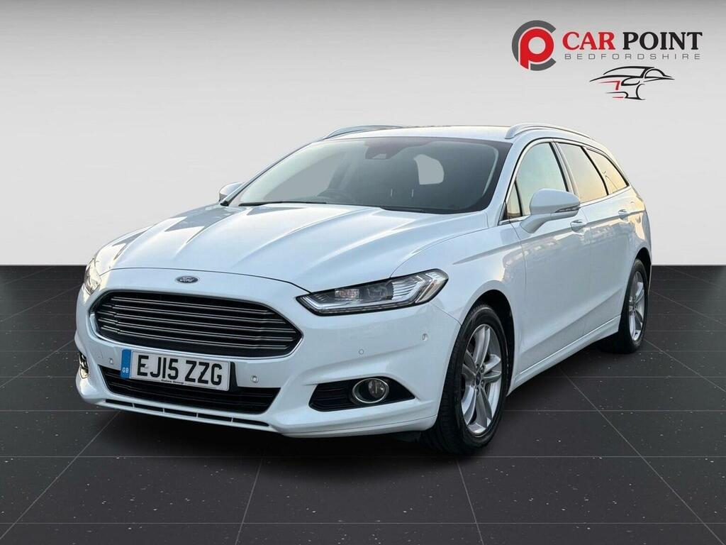 Ford Mondeo Estate 2.0T Ecoboost Titanium Euro 6 Ss White #5