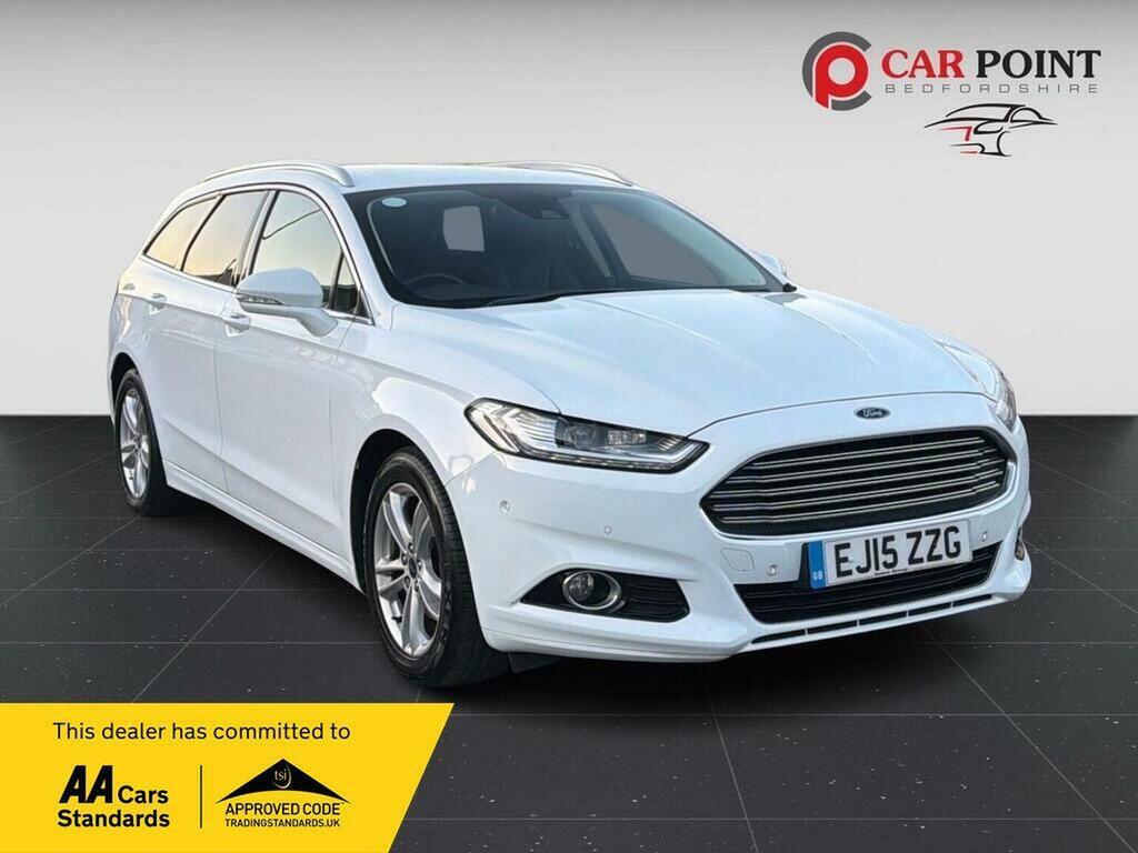 Ford Mondeo Estate 2.0T Ecoboost Titanium Euro 6 Ss White