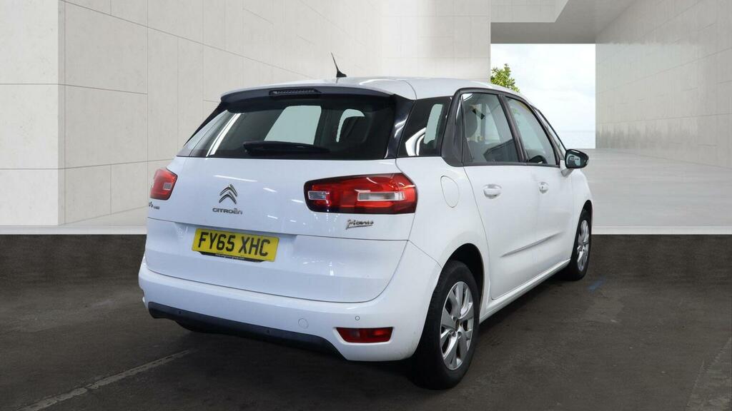 Citroen C4 Picasso Mpv 1.6 Bluehdi Vtr Eat6 Euro 6 Ss 20156 White #5