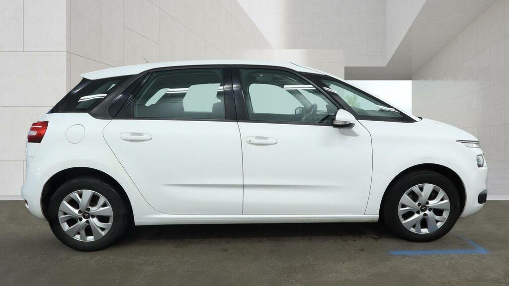 Citroen C4 Picasso Mpv 1.6 Bluehdi Vtr Eat6 Euro 6 Ss 20156 White #6