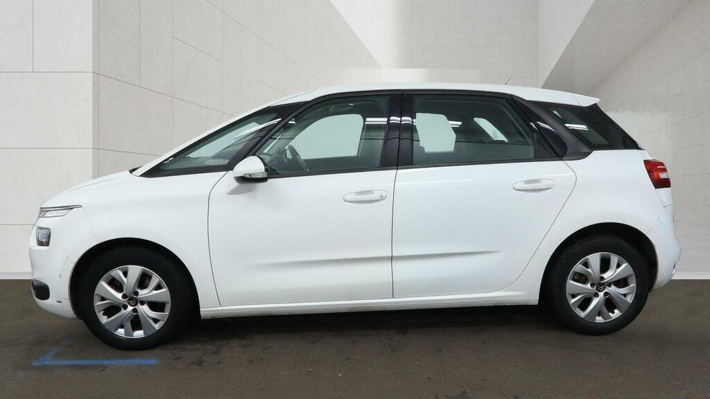 Citroen C4 Picasso Mpv 1.6 Bluehdi Vtr Eat6 Euro 6 Ss 20156 White #6