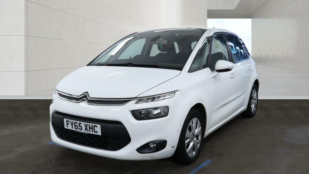 Citroen C4 Picasso Mpv 1.6 Bluehdi Vtr Eat6 Euro 6 Ss 20156 White #4