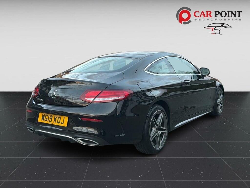 Mercedes-Benz C Class Coupe 2.0 C220d Amg Line G-tronic Euro 6 Ss WG19KOJ Black #6