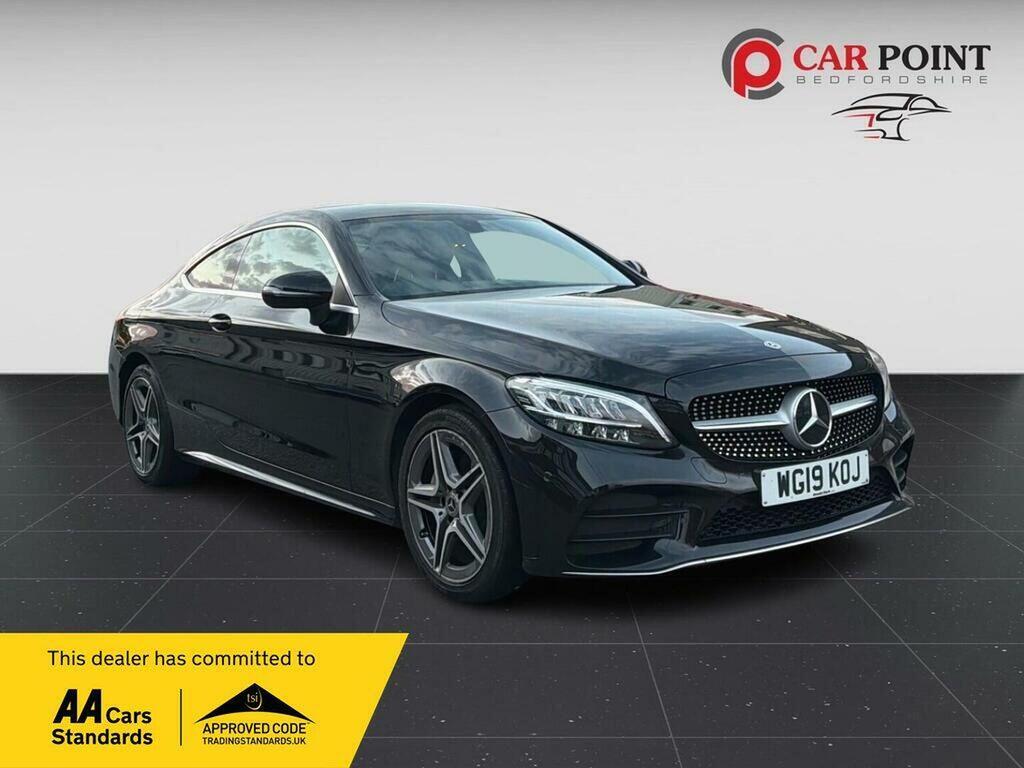Mercedes-Benz C Class Coupe 2.0 C220d Amg Line G-tronic Euro 6 Ss Black