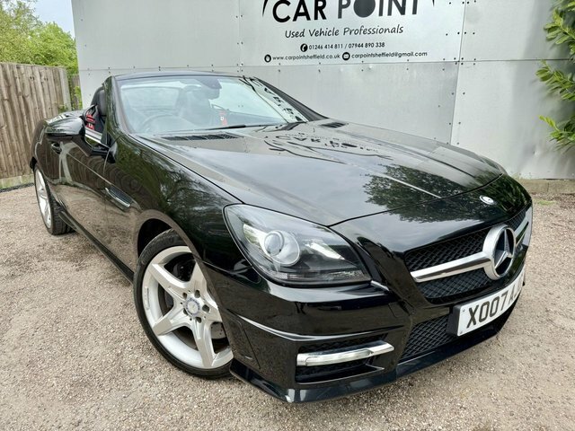 Mercedes-Benz SLK 2.1 Slk250 Cdi Amg Sport Convertible G- XO07AJG Black #3