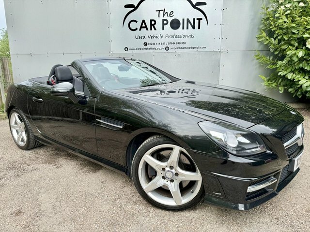 Mercedes-Benz SLK 2.1 Slk250 Cdi Amg Sport Convertible G- XO07AJG Black #2