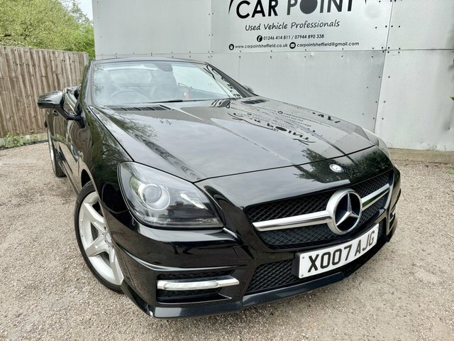Mercedes-Benz SLK 2.1 Slk250 Cdi Amg Sport Convertible G- XO07AJG Black #4