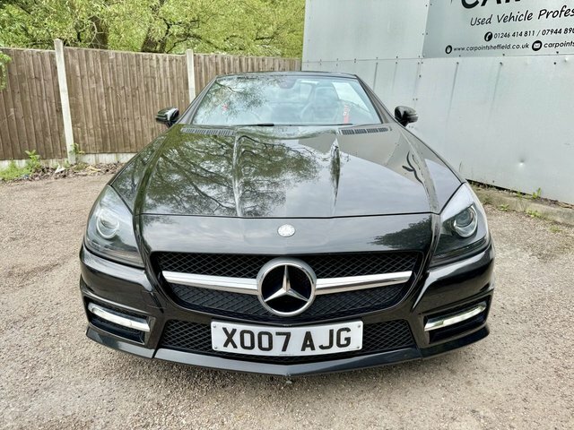 Mercedes-Benz SLK 2.1 Slk250 Cdi Amg Sport Convertible G- XO07AJG Black #5
