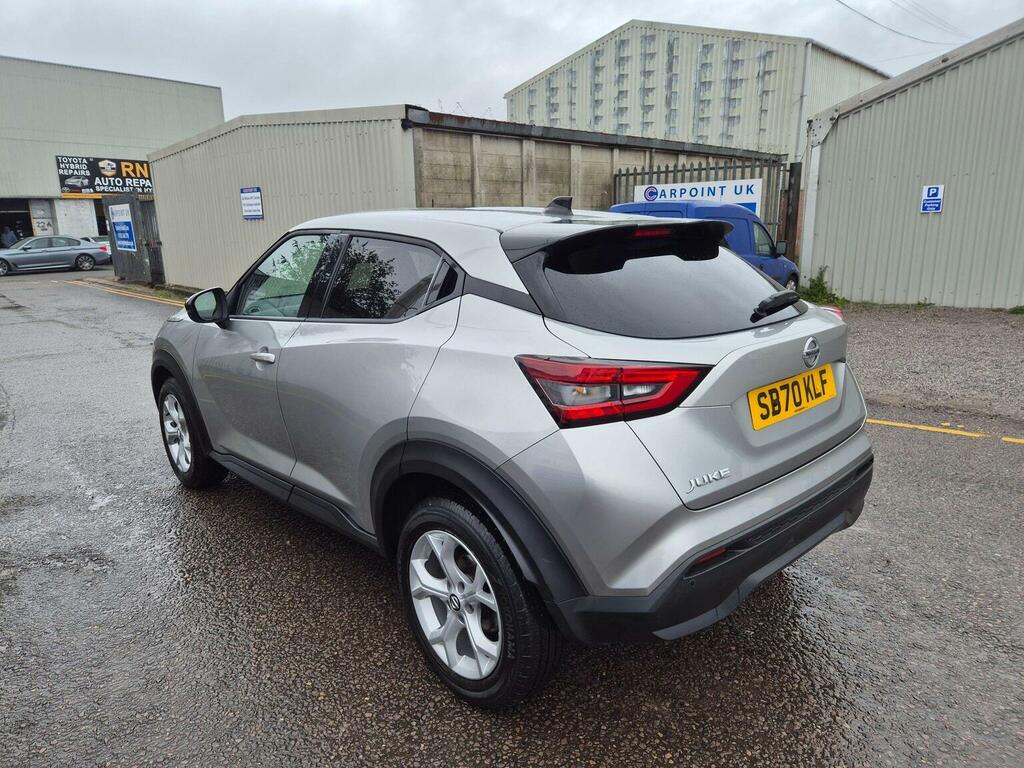 Nissan Juke Suv 1.0 Dig-t N-connecta Euro 6 Ss 202070 SB70KLF Silver #4