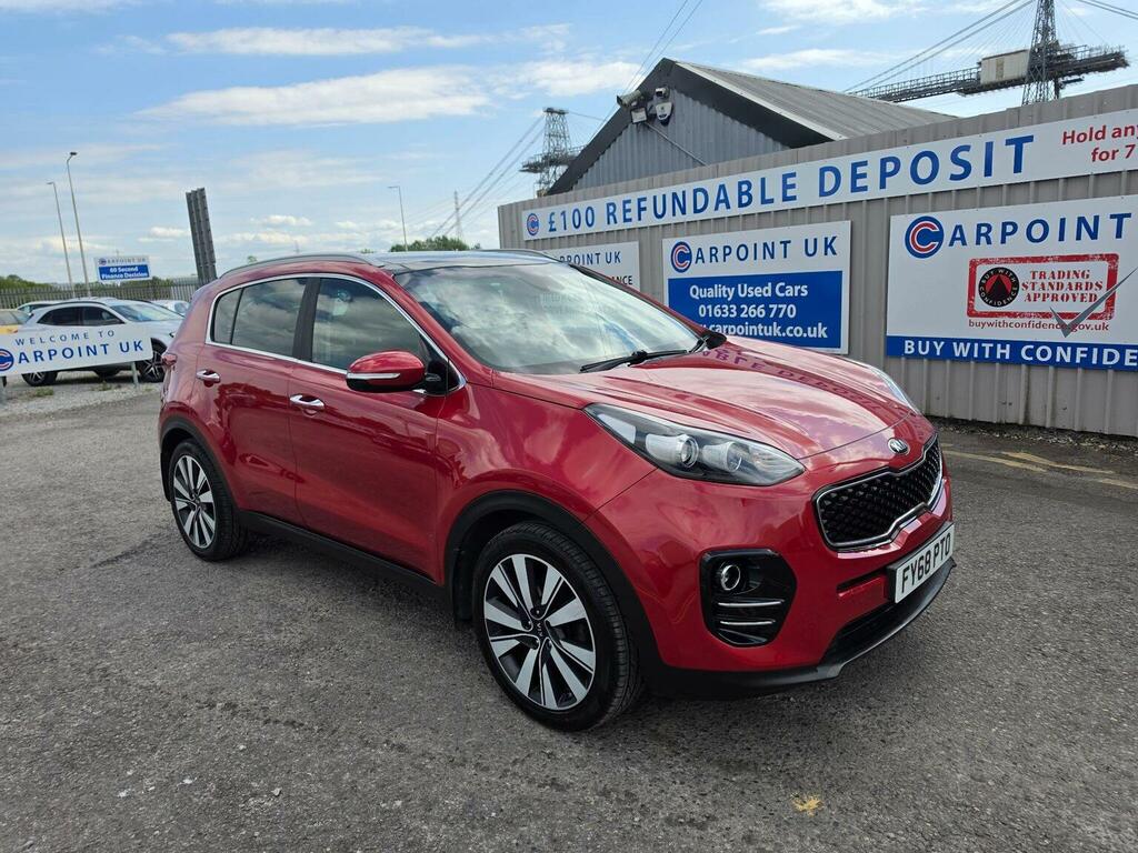 Kia Sportage Suv 1.7 Crdi 3 Euro 6 Ss 201868 Red