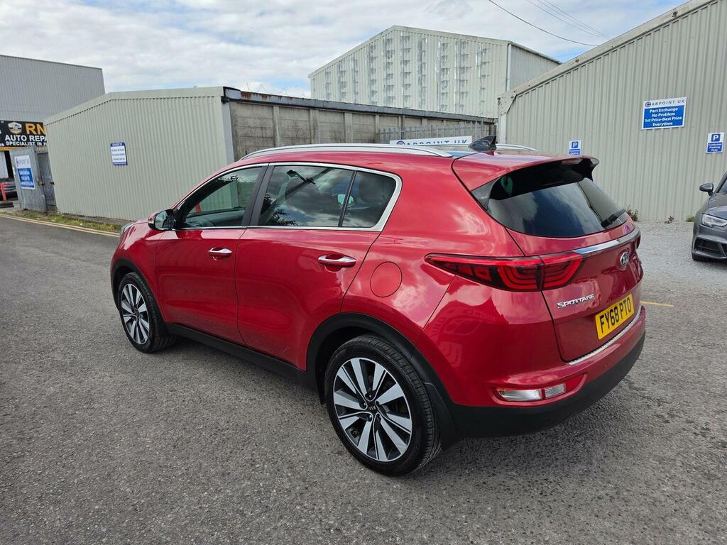 Kia Sportage Suv 1.7 Crdi 3 Euro 6 Ss 201868 FY68PTO Red #4
