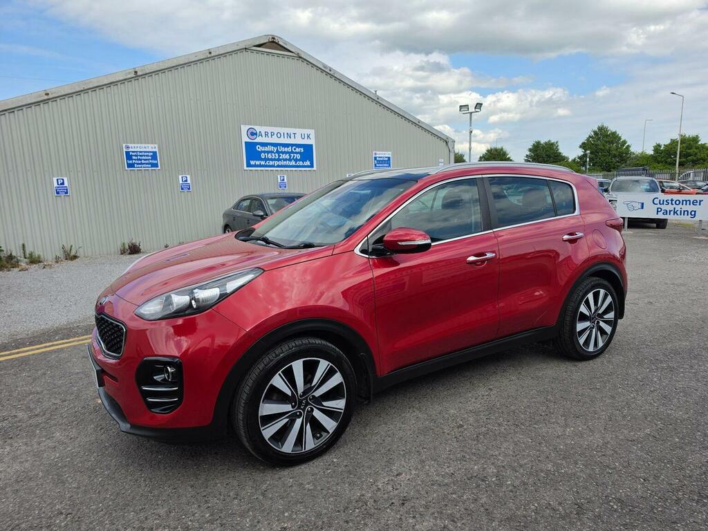 Kia Sportage Suv 1.7 Crdi 3 Euro 6 Ss 201868 FY68PTO Red #3