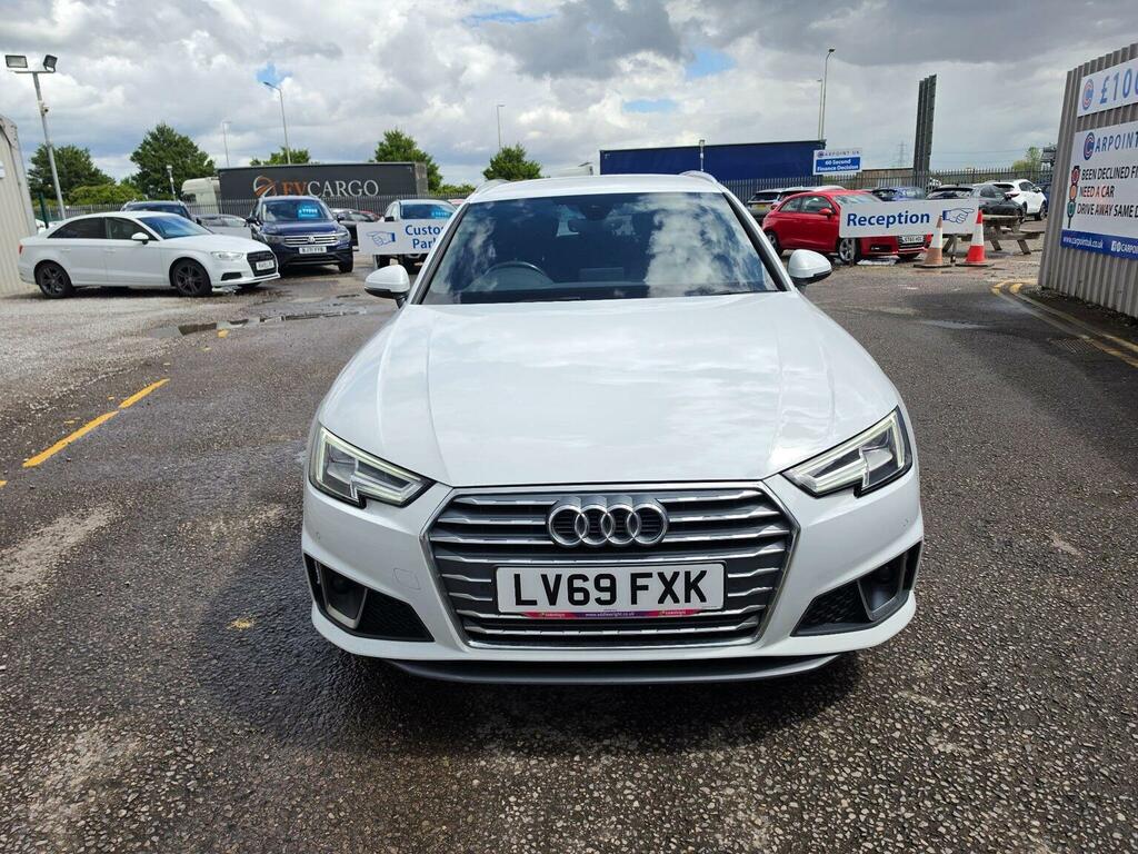 Audi A4 Avant 2.0 Tdi 40 S Line S Tronic Euro 6 Ss LV69FXK White #2