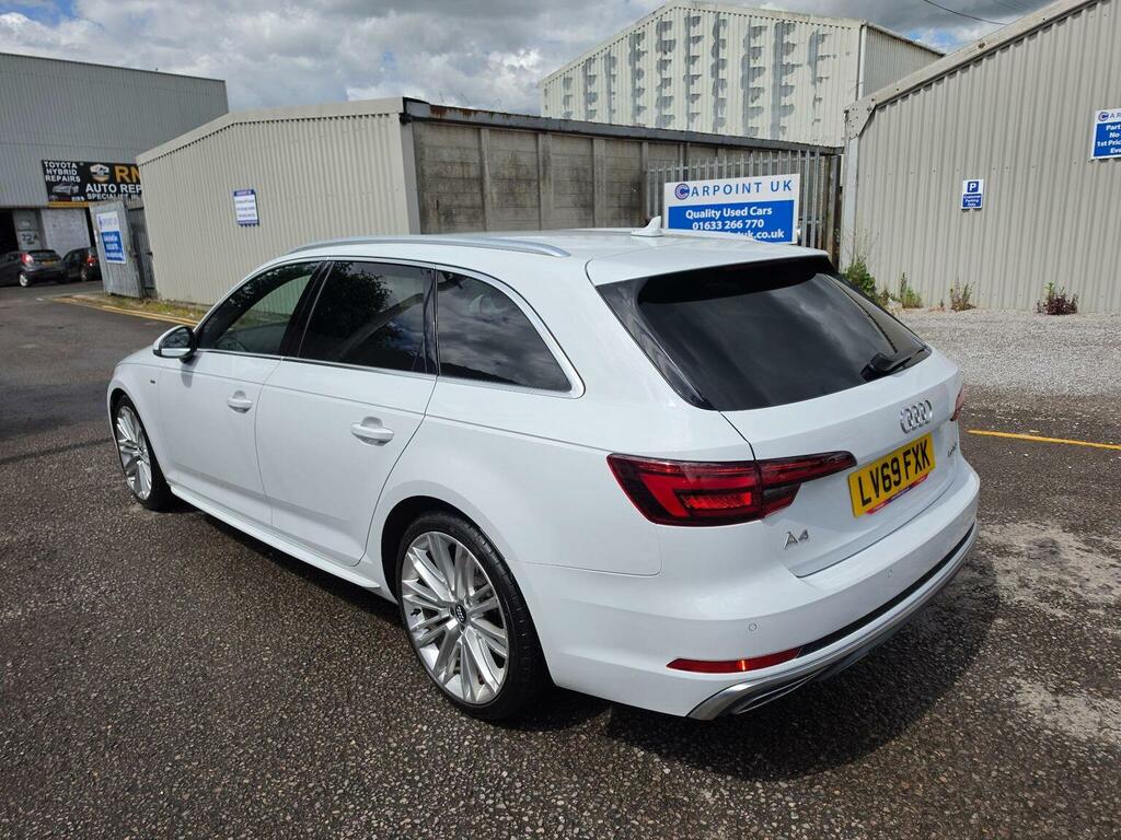 Audi A4 Avant 2.0 Tdi 40 S Line S Tronic Euro 6 Ss LV69FXK White #4