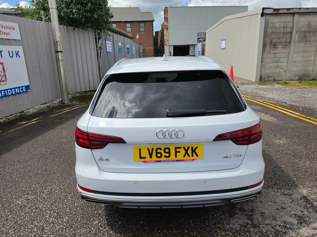 Audi A4 Avant 2.0 Tdi 40 S Line S Tronic Euro 6 Ss LV69FXK White #5