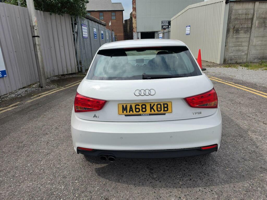 Audi A1 Hatchback 1.4 Tfsi Sport Euro 6 Ss Nav 2 MA68KOB White #5