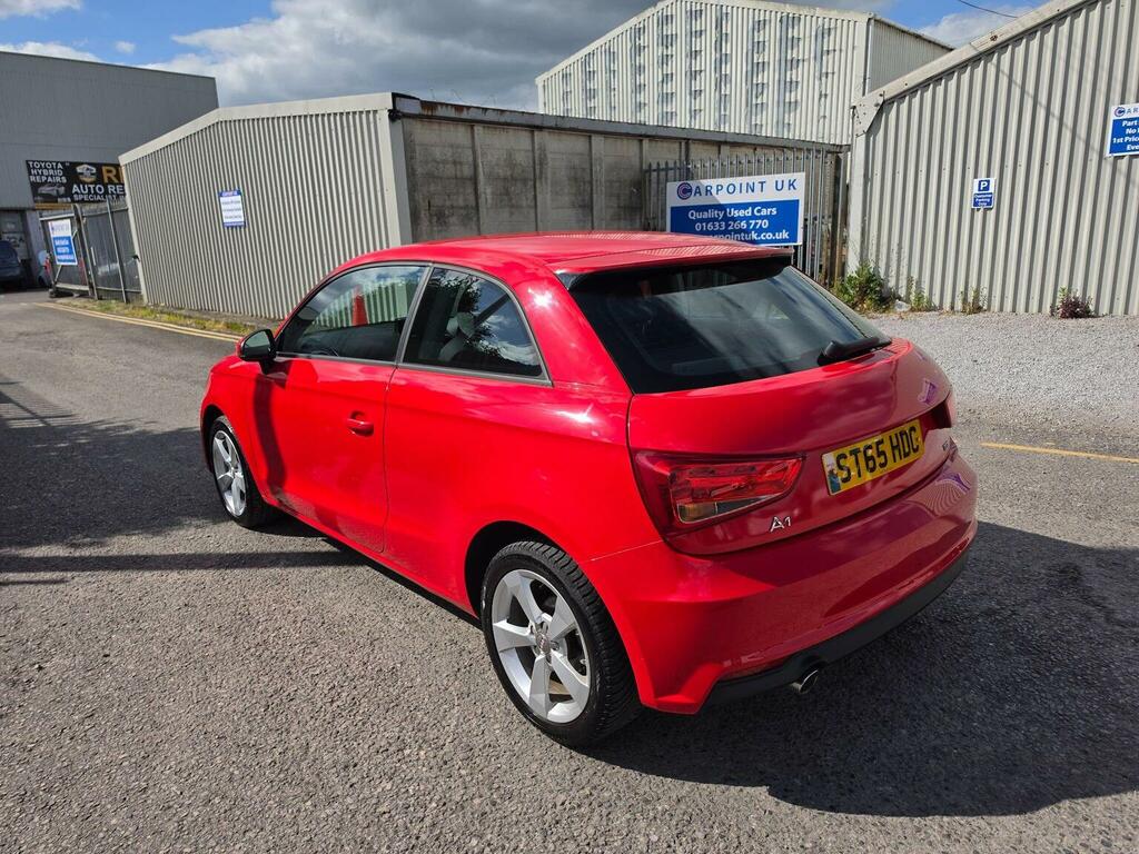 Audi A1 Hatchback 1.6 Tdi Sport Euro 6 Ss 201565 ST65HDC Red #4