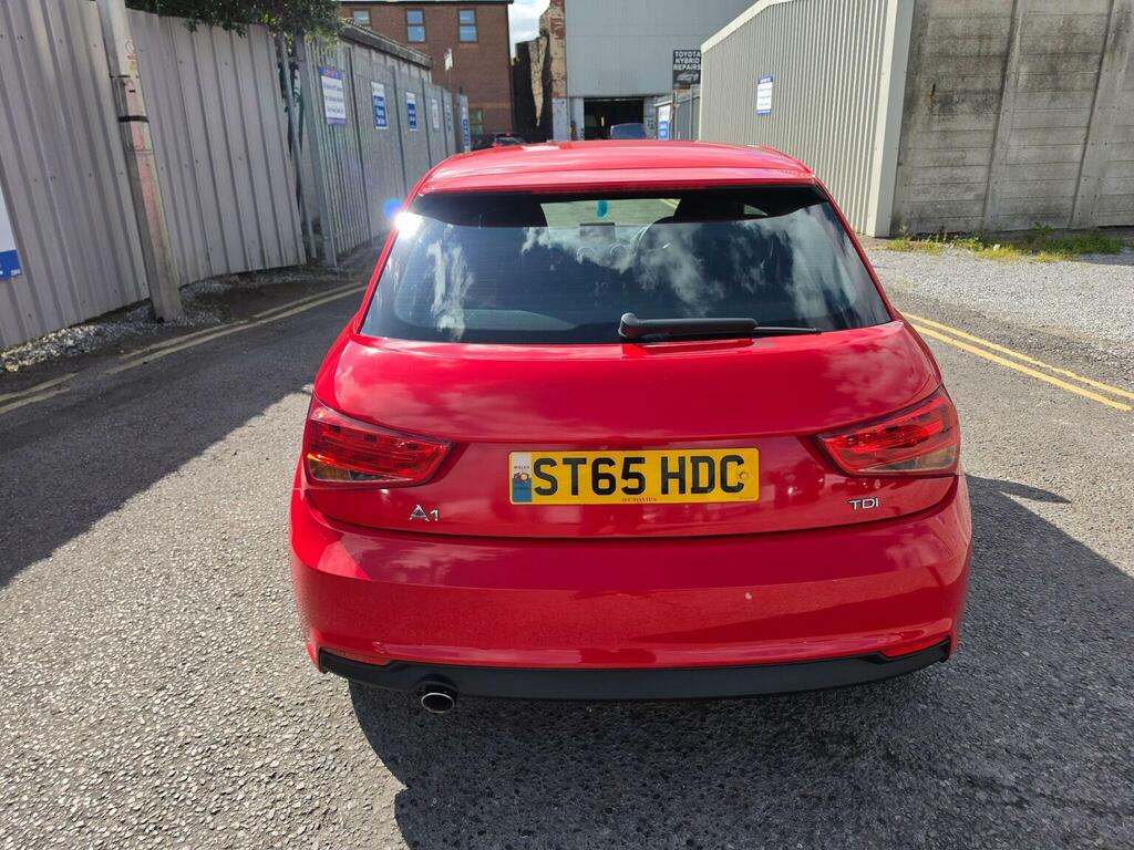 Audi A1 Hatchback 1.6 Tdi Sport Euro 6 Ss 201565 ST65HDC Red #5