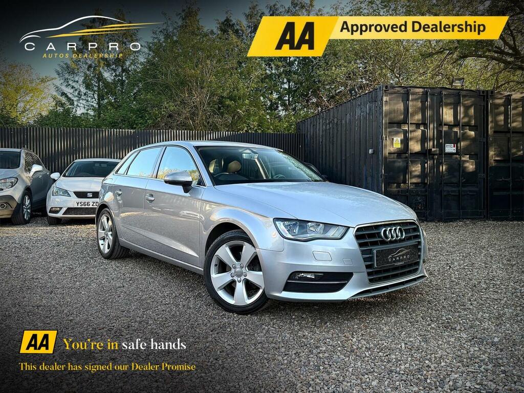 Audi A3 1.4 Tfsi Sport Sportback S Tronic Euro 6 Ss Silver