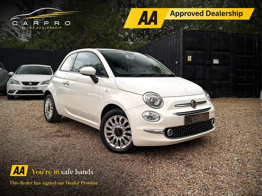 Fiat 500 1.2 Lounge Euro 6 Ss 201717 White