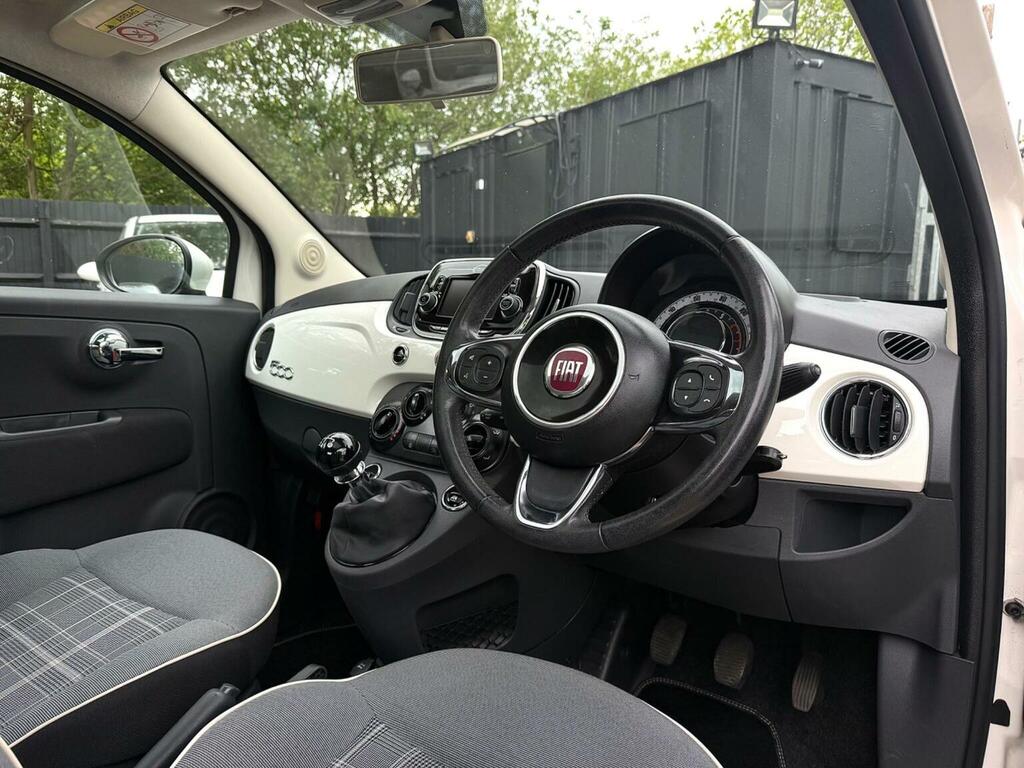 Fiat 500 1.2 Lounge Euro 6 Ss 201717 WM17KKW White #2