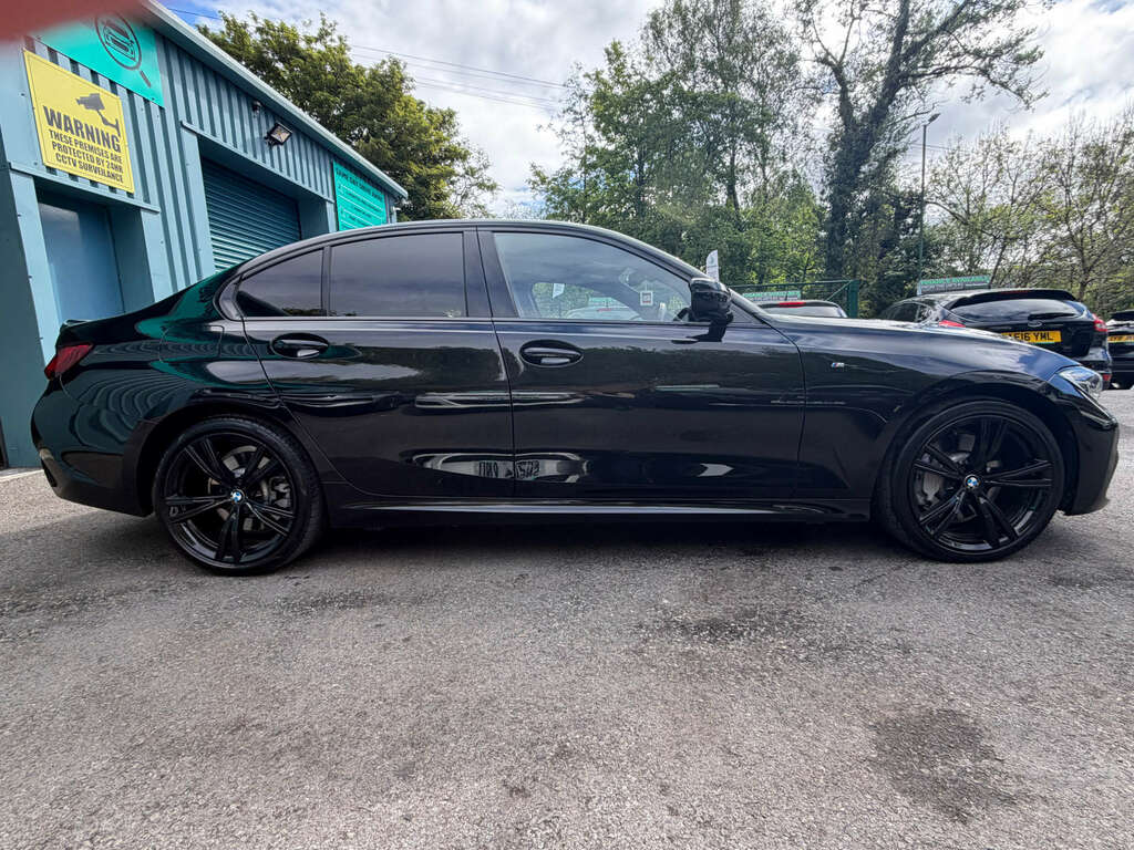 BMW 3 Series 2.0 330E M Sport FE21XTO Black #4