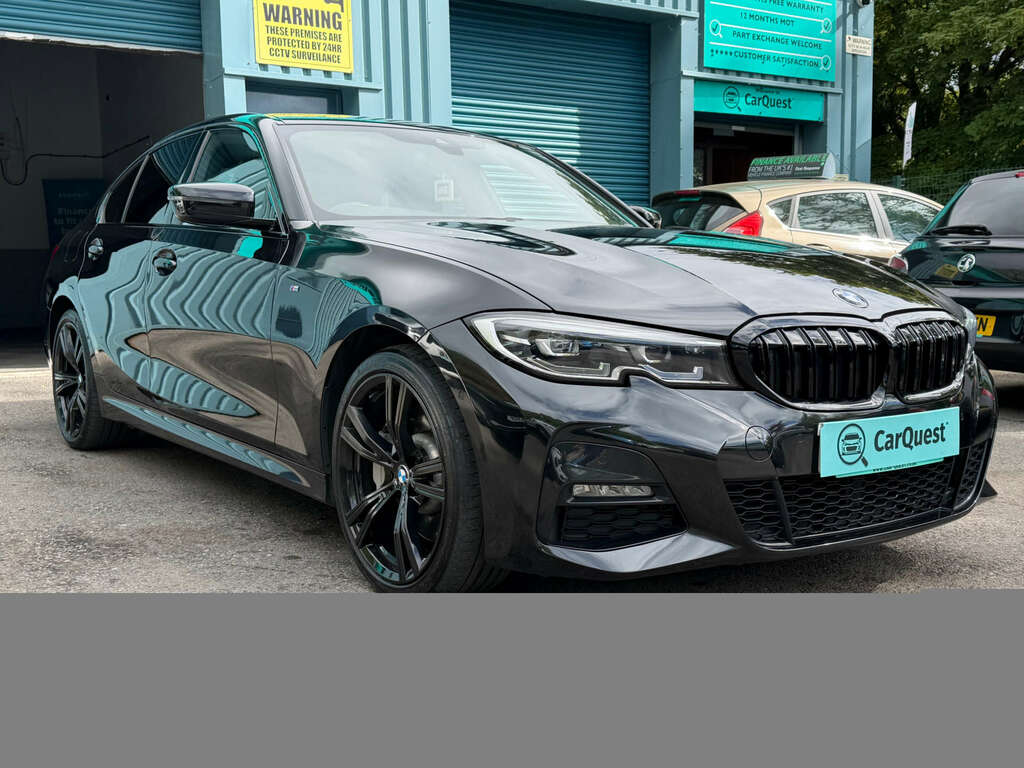 BMW 3 Series 2.0 330E M Sport Black