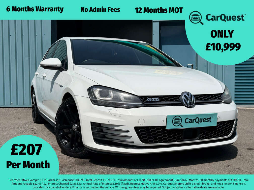 Volkswagen Golf 2.0 Golf Gtd White